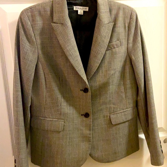 Pendleton Jackets & Blazers - Pendleton black/white blazer